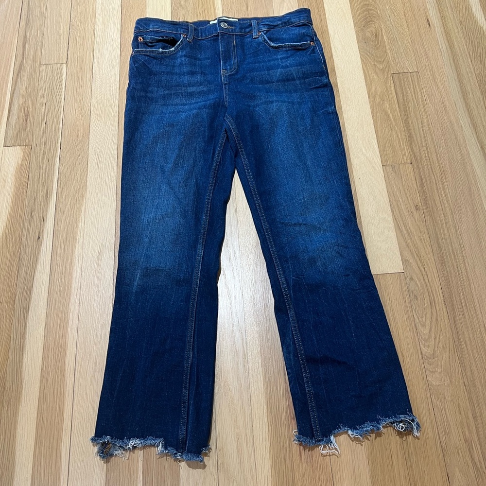 Zara blue jeans